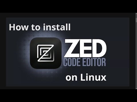 How to install Zed on Linux