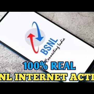 HOW TO BSNL SIM Internet active video