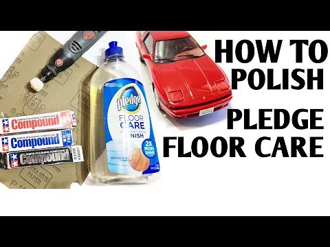 How to Sand and Polish Pledge Floor Care / Future