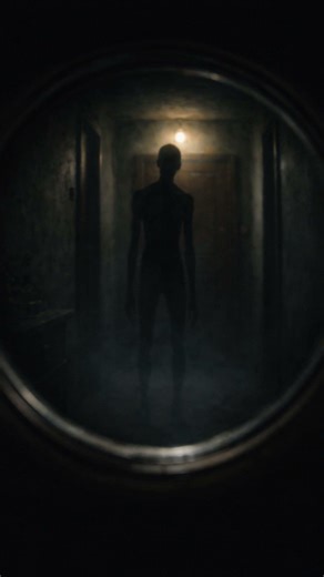 What I Saw Through the Peephole Wasn’t Human #horrorshorts#creepystory#scaryshorts#horrorstory