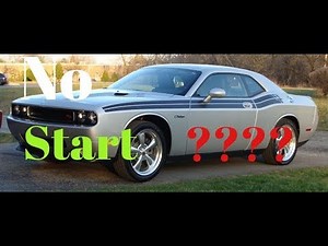 DIiagnosing a No Start 2012 DODGE CHALLENGER, Won't Crank...Clicks...Fixed...