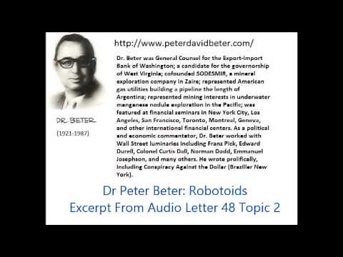 Dr Peter Beter: Russian Robotoids of Replacements of Key American Officials