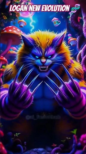 Logan new Evolution 🧬 #cat #marvel #music #musica