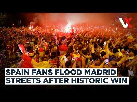 Spain's World Cup Glory Sparks Massive Street Celebrations Across Madrid | VERTEX