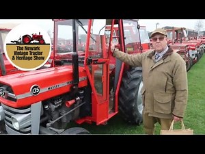 The Newark Vintage Tractor & Heritage Show 2024. Massey Ferguson 135 World Record.