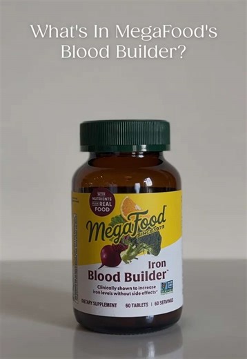 Low energy? It might be your iron. Blood Builder delivers fermented iron key nutrients like B12, folate, and vitamin C - designed to support healthy red blood cell production and iron absorption. Made with real food ingredients you can recognize. Available now on TikTok Shop! †These statements have not been evaluated by the FDA. This product is not intended to diagnose, treat, cure, or prevent any disease.