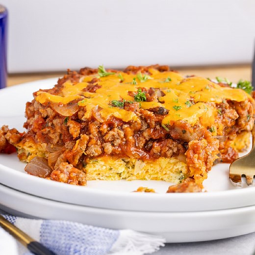 Meaty Zucchini Casserole