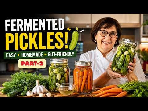 Fermented Pickles Part 2: How to Pack Cucumbers & Carrots into Mason Jars