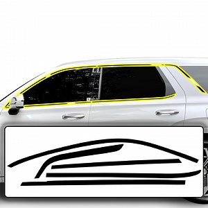 Hyundai Palisade 2020-2025 Chrome Delete Kit: Gloss Black Vinyl Trim - Etsy