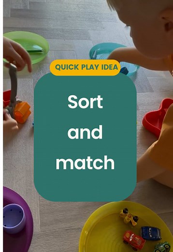 It takes 2 minutes to set up! Grab some plate, some toys and some tweezers and get chatting and sorting! ✨ Sorting and matching isn’t just play - it’s powerful learning! A deep dive on the maths learning happening here: Sorting is a foundational maths skill. It lays the groundwork for understanding: \t•\tPatterns \t•\tSets \t•\tCounting \t•\tGraphing and data collection later Matching supports recognition of similarities and differences, a precursor to: \t•\tOne-to-one correspondence \t•\tNumber