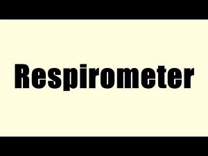 Respirometer