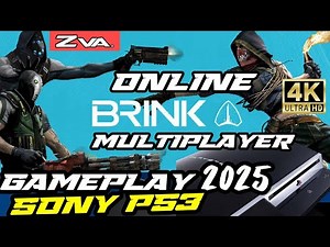 BRINK in 4K on PS3 Online Multiplayer Gameplay 🎮 2025