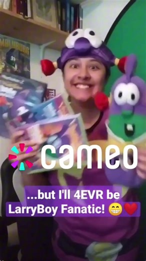 LarryBoy Fanatic/Ronnie Gonza is on #cameo ! #personalizedgifts #personalizedvideo #omg #contentcreator #socialmedia