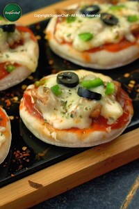 55K views · 1K reactions | Delicious No-Oven Mini Pizza Recipe: Create mouthwatering mini pizzas without an oven. Perfect for a quick snack or a fun cooking activity with friends and family. Watch and learn how to make these scrumptious mini pizzas step by step! #noovenminipizza #easypizzarecipe #withoutovenpizza | SuperChef | Facebook