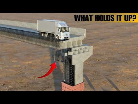 What Really Holds A Bridge Together? Full Construction Explained