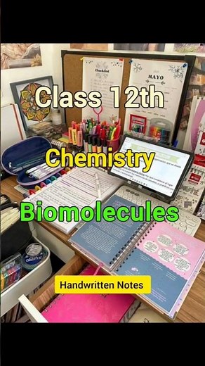 12th chemistry BIOMOLECULES HANDWRITTEN notes #boardexam #exam #exampaper #examalert #hsc2025