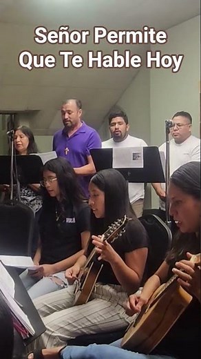Señor Permite Que Te Hable Hoy 🙏#músicacatólica #coros #canto #dios