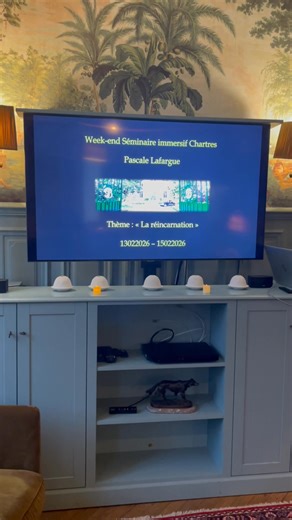 Dans quelques instants débute la deuxième session de nos week-ends immersifs sur le thème de la réincarnation. Une troisième date arrive pour le mois d’avril 2026. À très bientôt. Kisses & Love💝 | Pascale Lafargue Parapsychologue