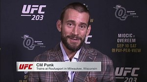 CM Punk feels 'super-duper' about UFC debut