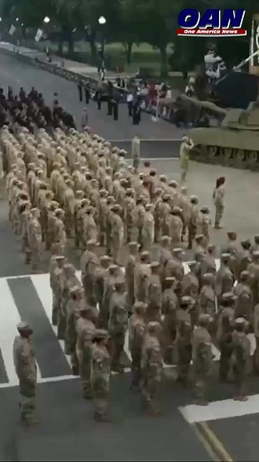 60K views · 5.2K reactions | Happening Now on OAN LIVE: During the Grand Military Parade, POTUS leads the swearing-in of new and returning U.S. Army troops. Watch Live Here: https://live.oann.com/home.ktv?utm_source=socials&utm_medium=social+media&utm_campaign=june | One America News Network | Facebook