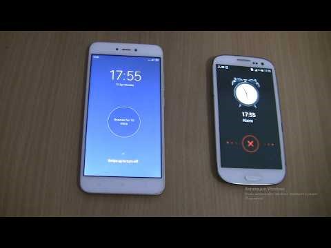 Double Ringing alarms at the Same Time Samsung Galaxy S3 Duos+Xiaomi Redmi Note 5A