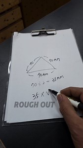 Mathematics for woodworking: cutting equilateral triangles #woodworkingproject #woodworking #木工 #목공 #carpentry | Rough Out Woodworking
