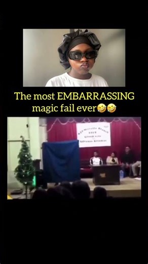 Most EMBARRASSING magic fail ever 😱 #shorts #funny #fail