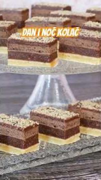 Od jedne smjese pravimo dva biskvita ‼️ Dan i noć kolač