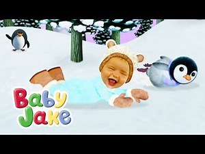 Baby Jake | Tummy Slides With Penguin Quinn 🐧 | Episodes