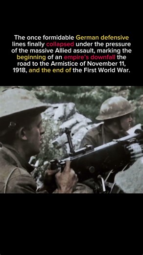 The Final Days of World War I on the Western Front