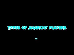 TYPES OF ROBLOX ANARCHY PLAYERS ! (PART 1)
