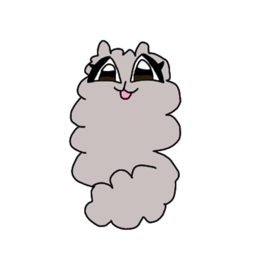 Pusheen Cat Stormy art [speedpaint] #pusheencat #kawaii #art #doodle #chibi #fanart #artist