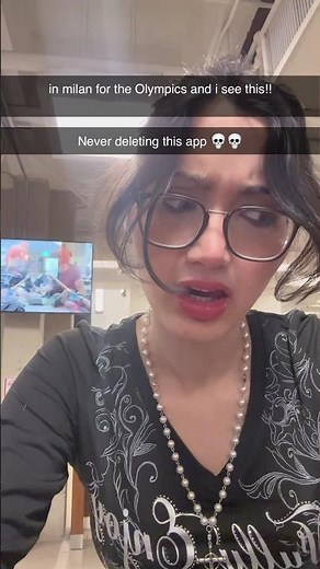 In Milan for the olympics and I see this never deleting this app