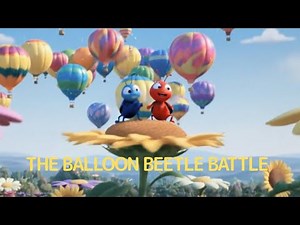 THE BALLOON BEETLE BATTLE #cartoon #animation