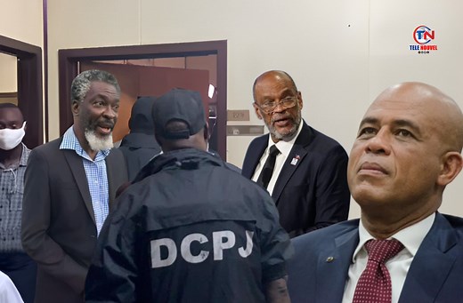 23K views · 123 reactions | Nouvel sa sekwe tout peyi a, Joseph Felix Badio lage Michel Mately nan gwo kouri, yon bon zanmi Martelly nan Lapolis la ki arete Badio, Ariel Henry pa gen somèy, menm Jovenelis ki tap mande jistis yo gen dyare | Tele Nouvel | Facebook