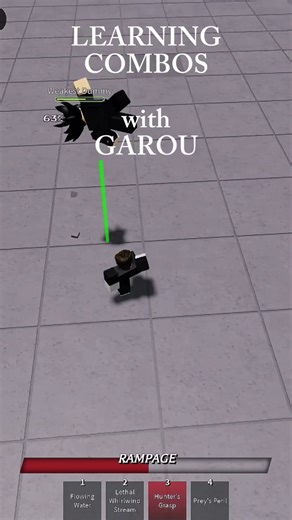 garou combos | tab | tsbg | Roblox
