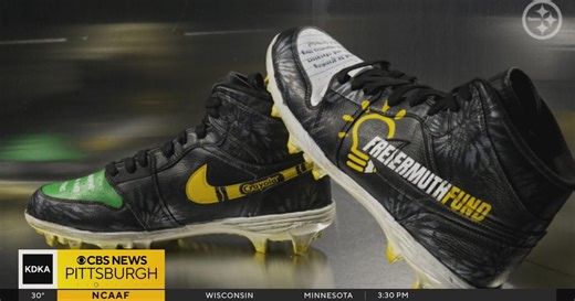 Steelers wearing custom cleats for annual My Cause, My Cleats game