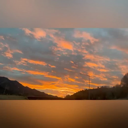 Listening to our drummer @darrenmusic ‘s beautiful new record “As a Scribble” on our way to play the Moab Folks. #elephantrevival #darrengarveymusic #sunset #i70 #moab | Elephant Revival