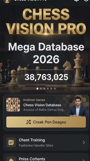 Master in Chess | Chess Vision Pro with Mega Database