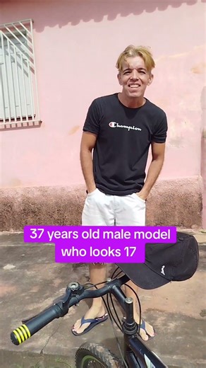 37 years old male model who looks 17
