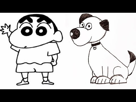 Cartoon Drawing For Kids/ Easy Pencil Drawing Cartoon Step by Step