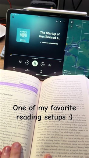 My Ideal Reading Setup: Book and Audiobook