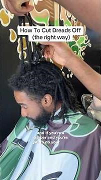 LEARN FROM $200 BARBER: How to Cut Off Dreads