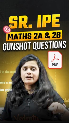 Last Minute Maths 2A/2B Crash Course PDF 75 Marks #IPEStrategy #ExamMotivation #SuccessTips