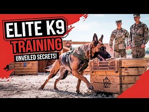 Inside The Secret Training Of Army K9 Warriors!