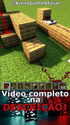 MINECRAFT: FAÇA AGORA SUA PORTA SECRETA COM LIVROS!! Parte 2 #minecraft120 #redstone