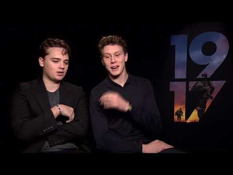 George MacKay & Dean-Charles Chapman Interview: 1917