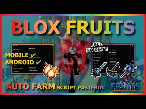 BLOX FRUITS Script No Key AUTO FARM, SEA EVENT, RACE V4, VOLCANO EVENT, AUTO RAID (SMOOTH)🐯