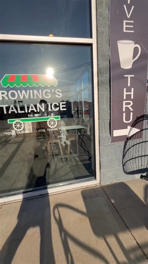 ATTENTION ALL ROWING’S ITALIAN ICE FANS 🇮🇹🍧 We are open through the winter, I know its cold, but we need your help 🫱🏻‍🫲🏽 We offer a drive though which allows you to order anything we have without having to leave those heated seats/steering wheel ☺️ Winter Hours ❄️ WEDNESDAY- FRIDAY 3-8 🔥 SATURDAY 12-6 | Rowing’s Italian Ice