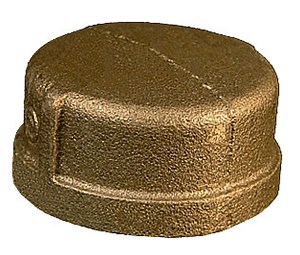1/4 inch Brass Cap Lead Free